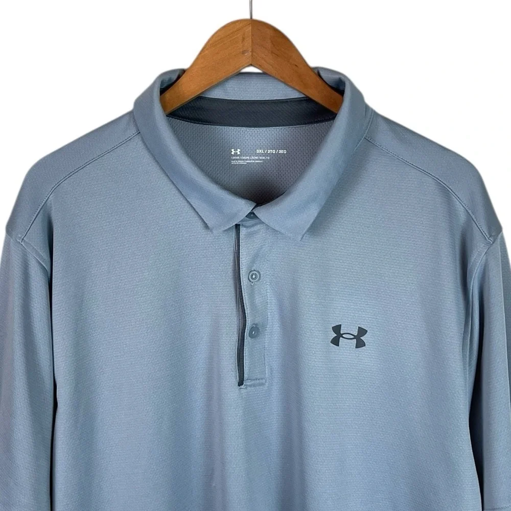 PO215 Men’s Under Armour Loose Fit Heat Gear Performance Polo Shirt 3XL